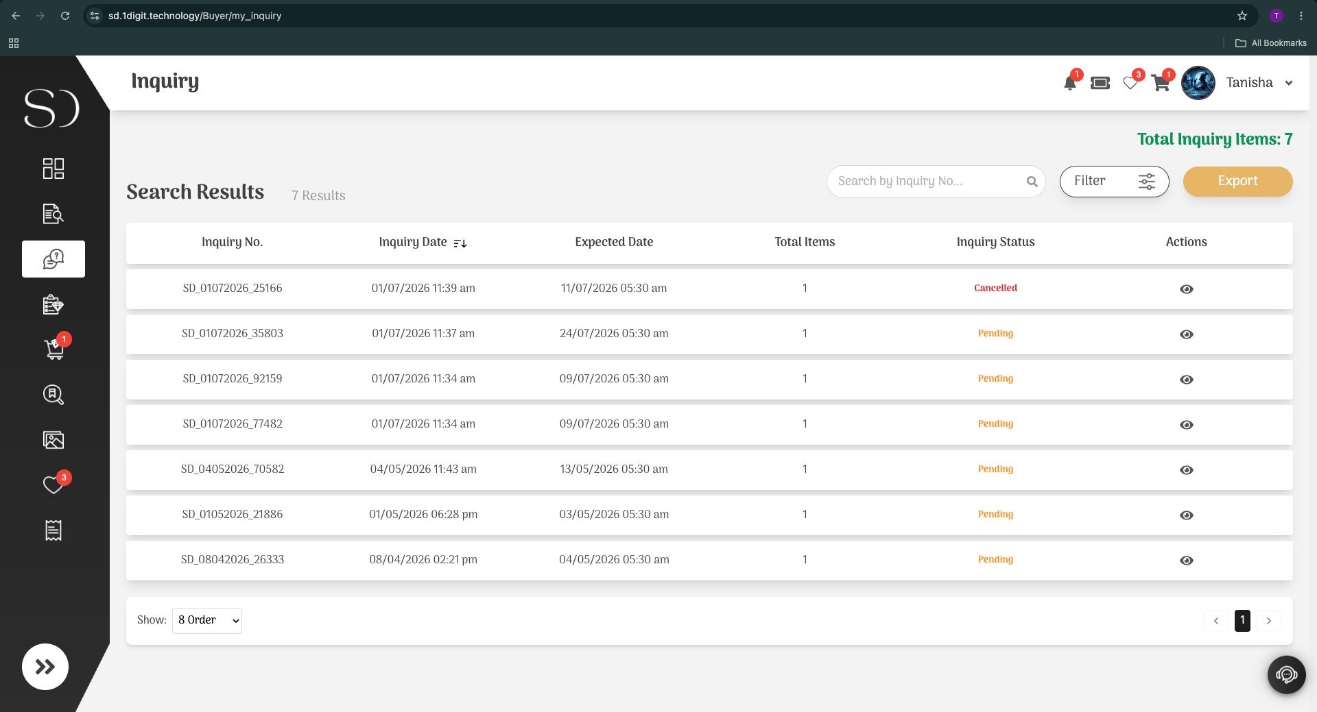 Turn Unavailable Stock into an Inquiry screen