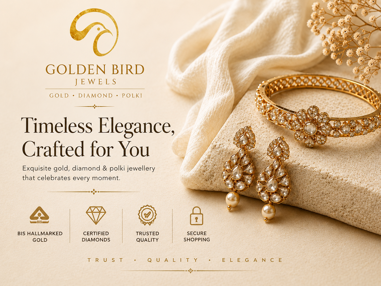 Golden Bird Jewels